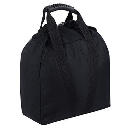 AYNEFY Weightlifting Sandbag Fitness Sand Bag Workout Bag 48cm 900D PU Oxford Cloth Ergonomic Gel Grip for Outdoor Home Travel Exercise