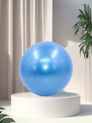 Home Gym Soft Exercise Yoga Ball: Includes Blowing Trachea, Ideal for Yoga, Pilates, Core Training, Balance & Stability Workouts.