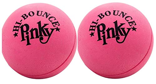 JA-RU Hi Bounce Pinky Ball (2 Balls) Rubber Bouncy Balls for Kids 976-2p - size: 2 Pack