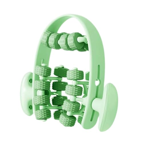 Leg Roller for and Recovery Tool for Indoor Fitness, Green - color: Green