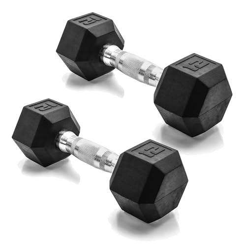 CAP Barbell Coated Dumbbell Weight | Multiple Options Pairs & Sets