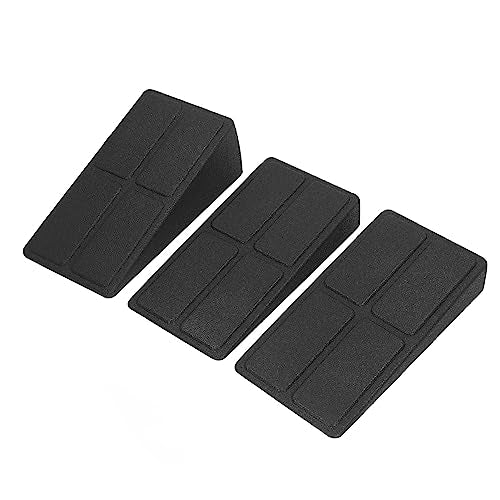 Slant Board for Heel Elevated Squat, Calf Stretching with 3 Heights, EPP Workout Board Foot Supports Incline Equipment Planted Fasciitis Ankle Stretch Bars Strength