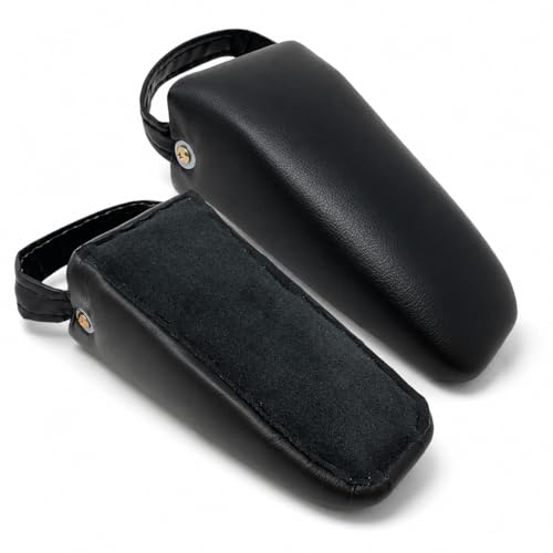 Pelvic Sacral SOT Blocks Non Slip Base 1/Pair Upholstered Black