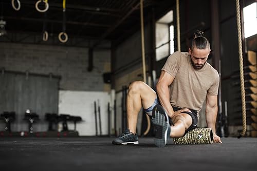 TriggerPoint Grid 1.0 Foam Roller - 13" Multi-Density Massage Roller for Deep Tissue & Muscle Recovery - Relieves Tight, Sore Muscles & Kinks, Improves Mobility & Circulation - Targets Key Body Parts - color: Camo
