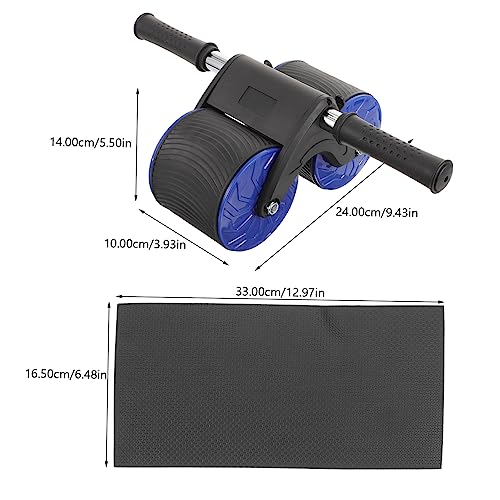 1Set Professional Abdominal Muscle Wheel Roller Mute Fitness Equipment for Home Workouts Durable and Portable Ab Wheel for Targeted Stomach Training for Beginners