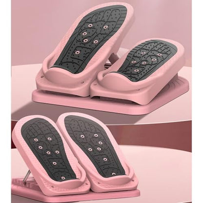 Calf Stretch Slant Board - Stepper Trainer for Fitness - 2 in 1 Foldable Tension Plate Stepper Trainer Fitness Exercise Wotkout Gym Home