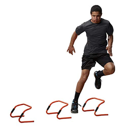 Champro Adjustable Height Hurdles, 8" - 12", Orange