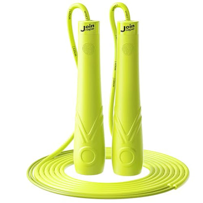 Kids Jump Rope for Children-Adjustable Speed Skipping Rope with Dual Bearings, Segmented Anti-Tangle Cord, Silicone Handles, Indoor Outdoor Fitness Toy for Boys & Girls