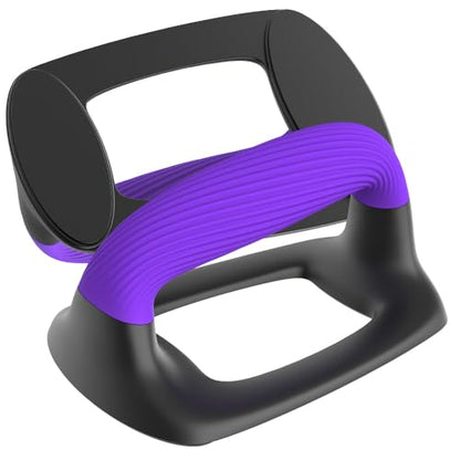 Push Up Bars, Ergonomic Pushup Handles for Home Gym Training - color: B: Blue Purple