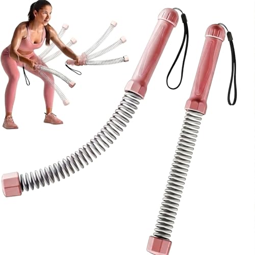 Portable Workout Resistance Training Tool | Space-Saving Home Fitness Equipment for Light Exercise, Daily Movement & Low-Impact Training for Men & Women Working Out.(Pink 2pcs)