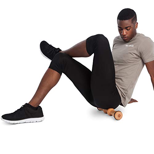 Body Back FSA Eligible Wood Back Roller, Spine Stretcher & Aligner, Ma Roller, Back Cracker for Back Pain Relief and Muscle Recovery, Manual Back Massager, Wood Therapy Massage Tool (15 inch)
