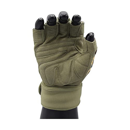 MRX Weightlifting Gloves for Men Workout Gloves Mens Wrist Support Lifting Gloves Male Gym Gloves | Workout Gym Accessories for Men Weight Lifting Fingerless Gym Exercise for Powerlifting