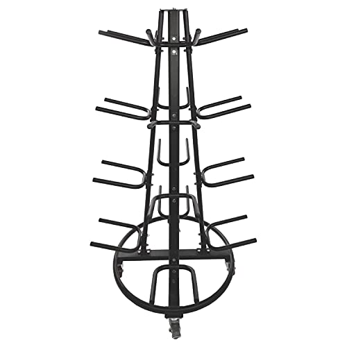 Champion Sports Medicine Ball Storage – Durable Racks & Trees for Organized Gym, Fitness & Sports Storage - style: Round Medicine Ball Storage Tree
