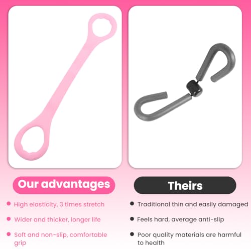 Figure 8 Fitness Resistance Band, 3pcs Arm Back Shoulder Exercise Bands Training Elastic Ropes for Working Out, Exercise Equipment for Physical Therapy,Yoga,Pilates, Stretching