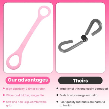 Figure 8 Fitness Resistance Band, 3pcs Arm Back Shoulder Exercise Bands Training Elastic Ropes for Working Out, Exercise Equipment for Physical Therapy,Yoga,Pilates, Stretching