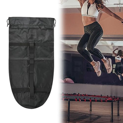kowaku Trampoline Storage Carry Bag Waterproof Organizer Carrier Bag for Foldable Mini Trampoline Rebounder Pouch for Sports Travel