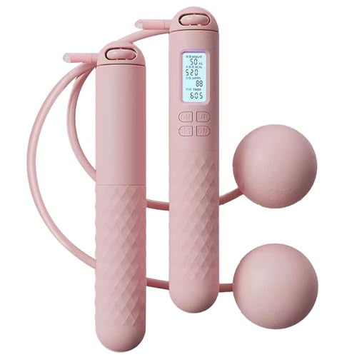 Skipping Rope With Counter Gra vity Ball Without Rope,Gra vity Ball Jump Rope,Gra vity Ball Skipping, Relativelk Jump Rope For Adults,Weighted Jump Rope With Counter,Smart Anti-Slip Training Equipment