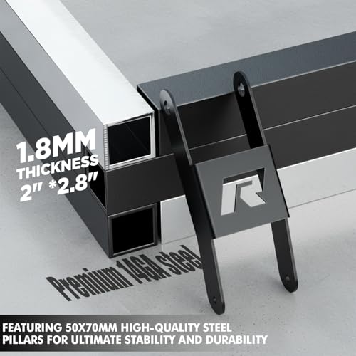 RitFit Adjustable/Foldable Utility Weight Bench for Home Gym - color: BLACK(3-Section)