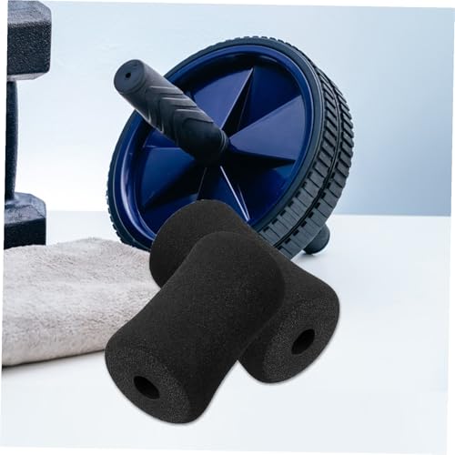 10pcs Gym Roller Foam Pads Replacement for Exercise Firm High Density Back Pad Ab Training Accessory Leg Extension Machine Cover