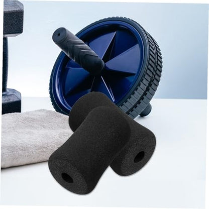 10pcs Gym Roller Foam Pads Replacement for Exercise Firm High Density Back Pad Ab Training Accessory Leg Extension Machine Cover