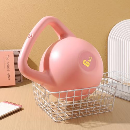 Water Filled Kettlebell PE Material Soft Exercise Equipment for Men Women Safe Rounded Design Multipurpose Training for Home Gym Travel Workouts