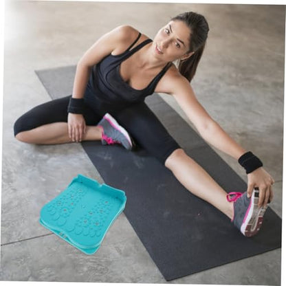 BESPORTBLE Foldable Foot Massager Stretch Board for Calf and Ankle Exercises Adjustable Incline Non-Slip Surface Compact Design for Home and Office Use