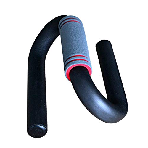 S Shape Push-up Stand Aluminium Alloy Home Fitness Chest Training Equipment
