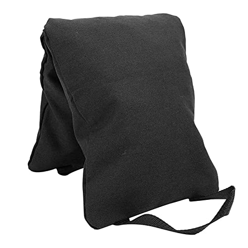 Thin Arm Yoga Sandbag, Workout Freeweight Training Bag for Leg Slimming and Fitness, Adjustable Fill Weight Sandbag with Leakproof Inner Liner and Carry Handles for Home - color: Black