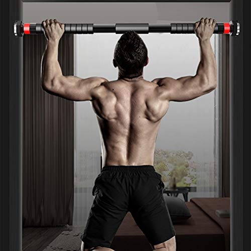 GUOYANHOME Horizontal Bar, No Screw/Portable Family Fitness Bar, Men and Women Muscle Strengthening Training Equipment, Load 150KG, 60-150CM - size: 90-130cm