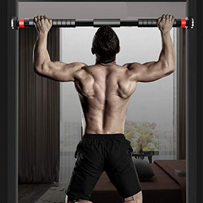 GUOYANHOME Horizontal Bar, No Screw/Portable Family Fitness Bar, Men and Women Muscle Strengthening Training Equipment, Load 150KG, 60-150CM - size: 90-130cm