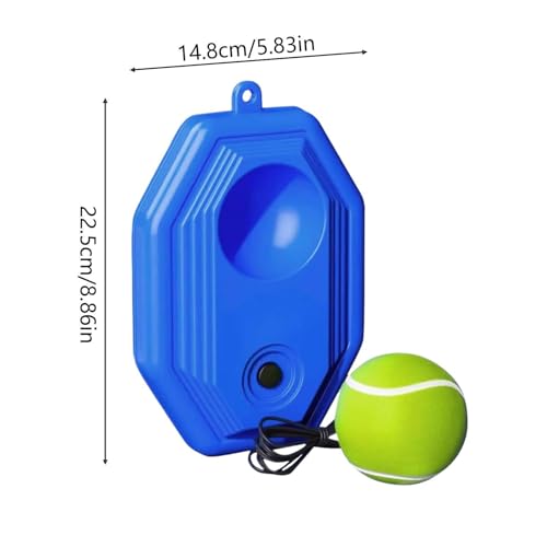 Tennis Trainer | Reaction Bounce Tool | Self Tennis Practice Ball with String | for Adults Kids Dogs Party Yard Home Outdoor Training Court