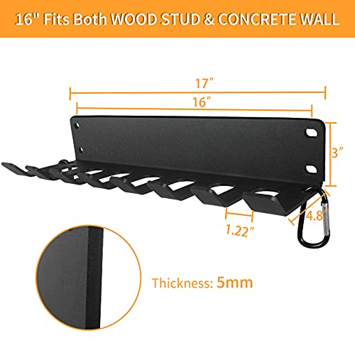 Home Gym Storage - Heavy-Duty Barbell Holder, Kettlebells, Weight Bar, Workout Rack Equipment, Foam Roller, Jump Rope, Resistance Band