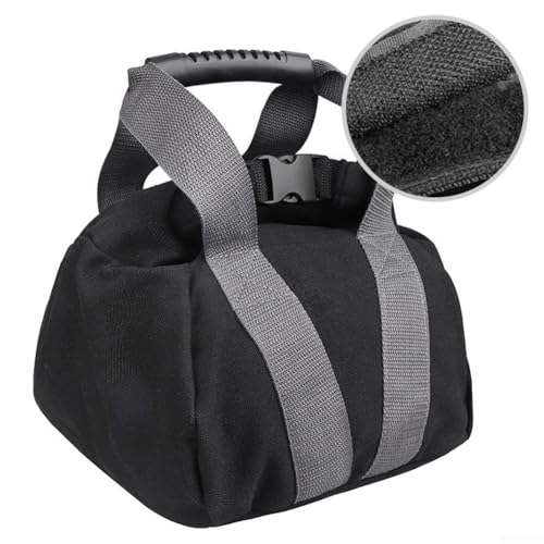 Posheliox Portable Ankle And Wrist Weight Pouch, Adjustable Sandbag For Strength Training, Empty Canvas Weight Bag For Gym