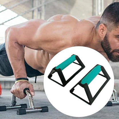 2Pcs Push Up Bars with Non-Slip Grips, Ergonomic Handles for Calisthenics, Aerobics, Home Gym Equipment (7.48 x 4.33 x 2.76 inch)