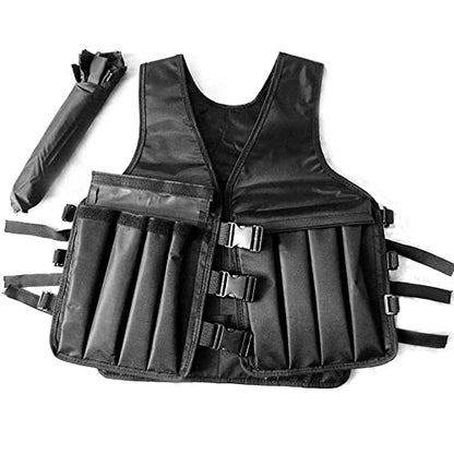 Adjustable Weighted Vest Without Weights for Men Women, Empty Workout Exercise Camo Weighted Vest for Strength Training Cardio Running Calisthenics