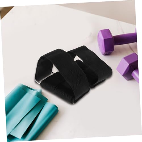 Kisangel Adjustable Dumbbell Ankle Straps Soft Padding for Weight Training 1 Pair Ankle Weights for Leg Extensions and Curls Compatible Dumbbells and Fitness Equipment