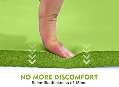 Ewedoos Yoga Knee Pad Cushion - Non-Slip Mat for Floor Exercises - Yoga Mat Accessory