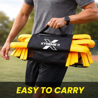 Agility Hurdles - for Athletes of All Skill Levels, Training Hurdles for Sports, Fitness, and Agility Drills - Speed Hurdles for Soccer and Football Training - 8 pieces of Hurdles of 5.9-Inch