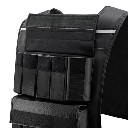 Adjustable Weighted Vest for Men Women, 20lb Weight Vest with 20 Removable Weights