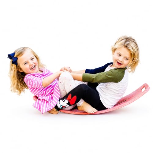 Sensory Balance Board for Kids – ADHD Focus, Calm & Motor Skill Development | Indoor Montessori Play | Durable Non-Wood Wobble Board