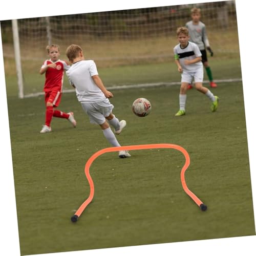 Yardwe 3pcs Sports Training Hurdles Professional Plastic Agility Hurdles for Boys and Girls for Football Practice Improve Speed Flexibility Coordination and Balance