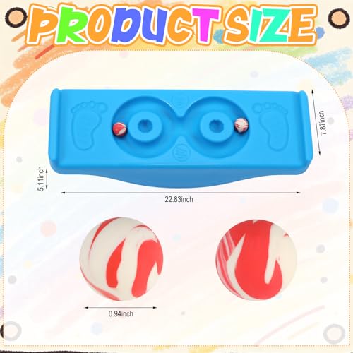 Seenelling 22.83" Maze Wobble Balance Board with 2 Balls 3 Anti-slip PE