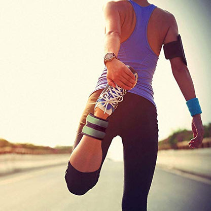 RitFit Adjustable Ankle Weights for Women & Men
