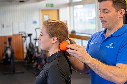 Peanut Massage Ball - Double Lacrosse and Peanut Ball Therapy | Trigger Point Deep Tissue Exercise | Back Muscle Foam Roller for Myofascial Release | Suboccipital Spine Device - Pressure Point - color: Black Peanut Ball