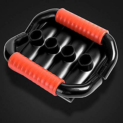 Push-up bracket-Pushup Bars with Non-Slip Feet and Comfort Foam Grip for Providing a Safer Push Up Stand - color: white-Dinosaur Doodle4