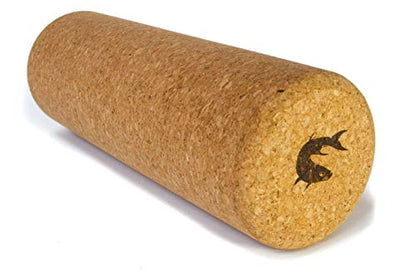 Travel Size Cork Massage Muscle Roller Natural Eco-Friendly NO Foam Roller (12 Inch)
