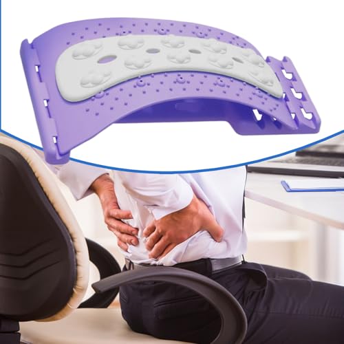Back Cracker Arc Traction Massager - color: Aqua