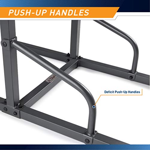 Marcy Multi-Functional Power Tower Home Gym for Strength Trainings - color: VKR Home Gym - Black