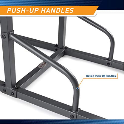 Marcy Multi-Functional Power Tower Home Gym for Strength Trainings - color: VKR Home Gym - Black