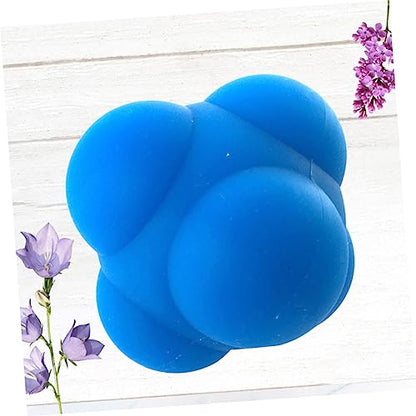 6-Sided Reflex Training Ball Agility and Reaction Speed Ball for Fitness Workout